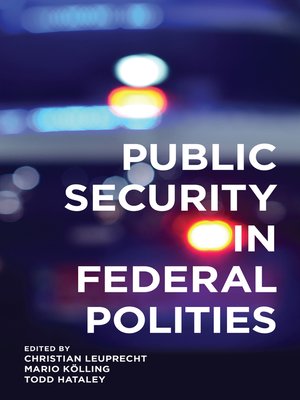 cover image of Public Security in Federal Polities